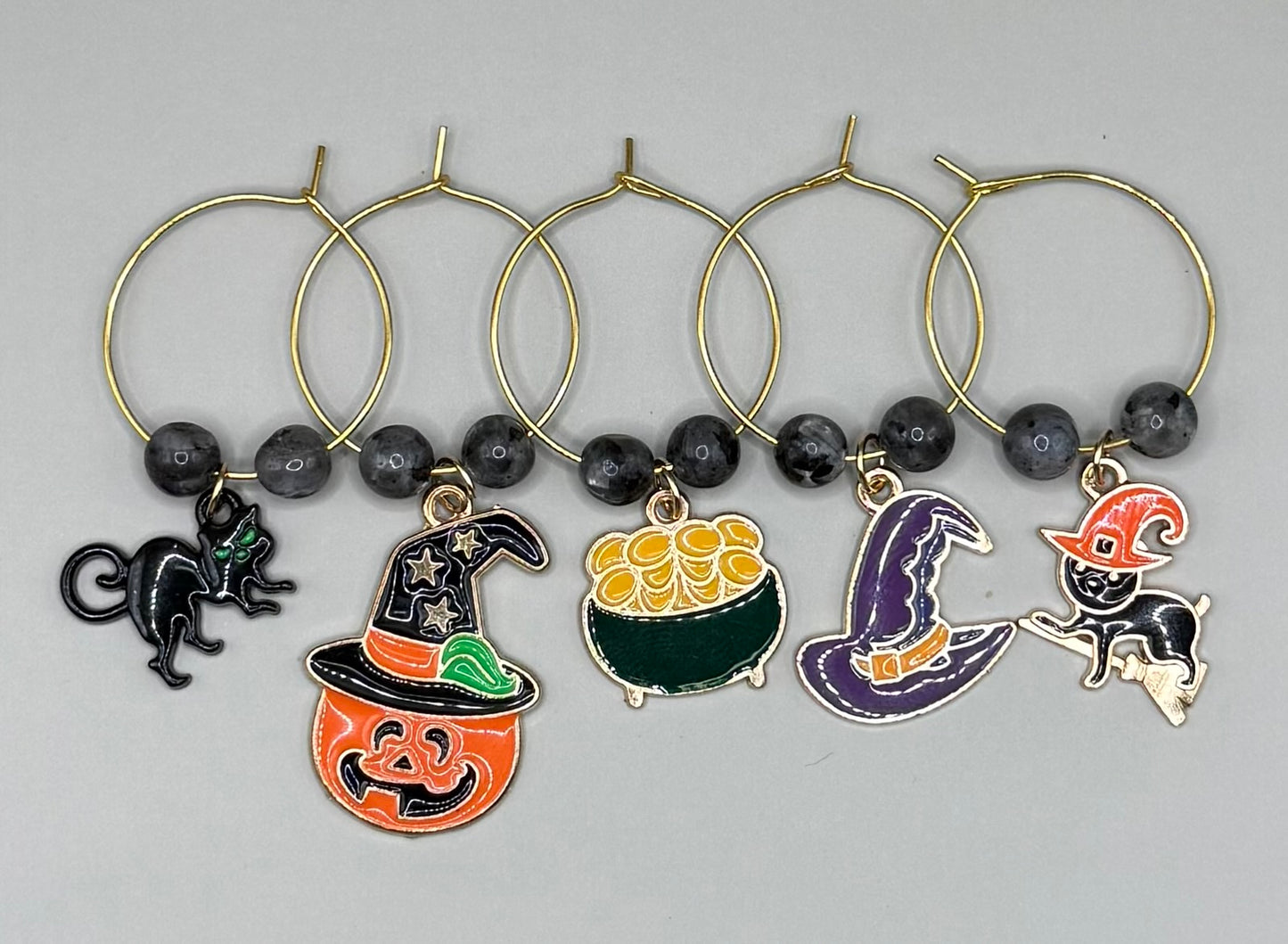 Halloween Cocktail Charms- Witchy