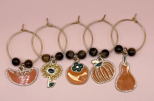 Fall Cocktail Charms- Fall Harvest