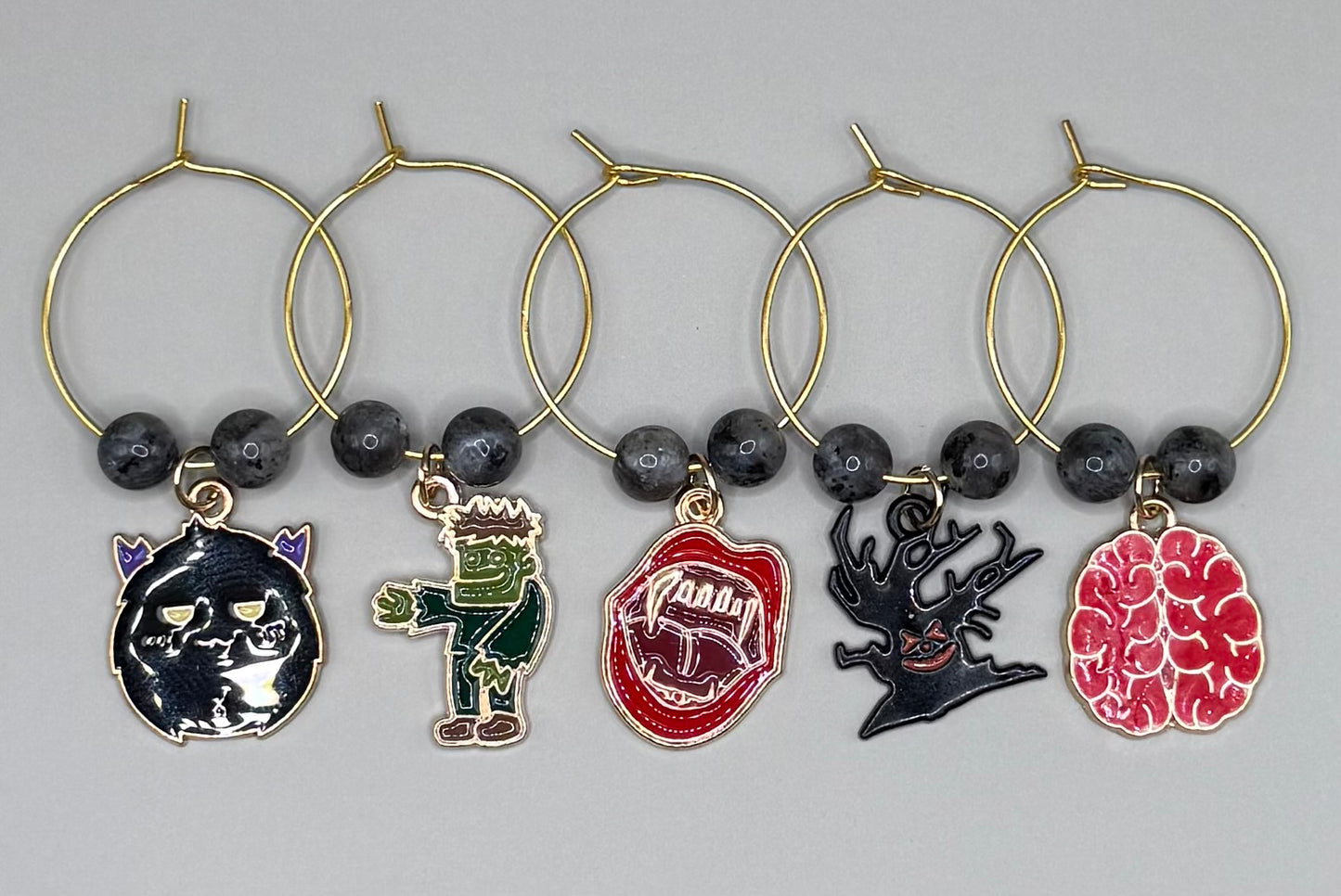 Halloween Cocktail Charms- Monsters